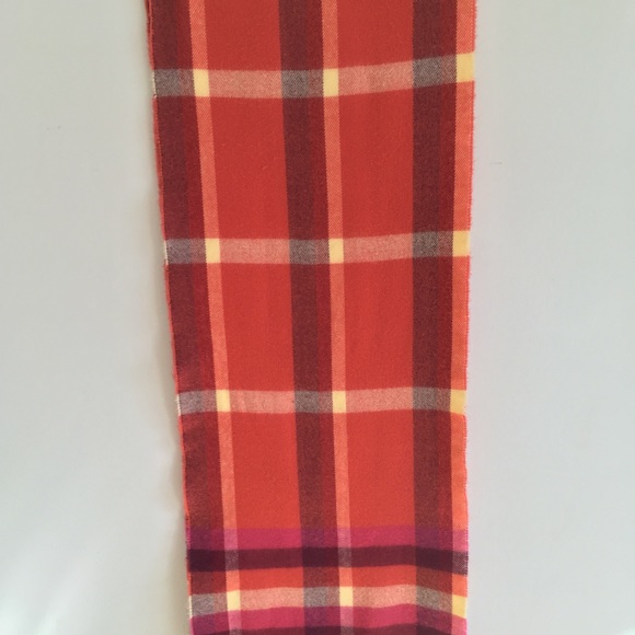 Coach Leatherware plaid soft winter scarf - Picture 7 of 8